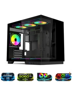 Hyper Rocket V332 I5 14400F 16GB Ram RTX5060Tİ 1tb Nv3 M.2 Oyuncu OEM Paket