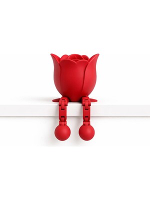 Dekoratif Oturan Gül Figürü Eklemli Oturan Gül Masa Üstü Dekoratif