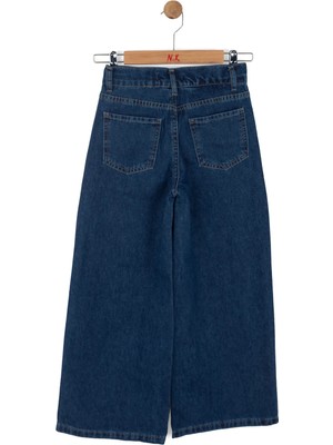 Nk Kız Çocuk Spain Denim Pantolon 8-14 Yaş Mavi