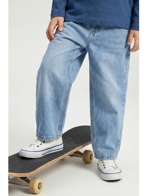 Dmb Erkek Çocuk Denim Pantolon 4-9 Yaş Açık Mavi
