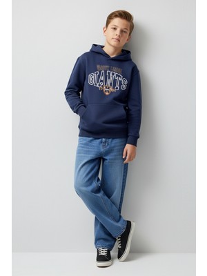 Dmb Erkek Çocuk Denim Pantolon 9-14 Yaş Mavi