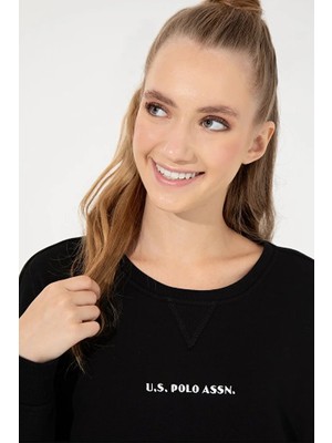 U.S. Polo Assn. Kahverengi Kadın Sweatshirt