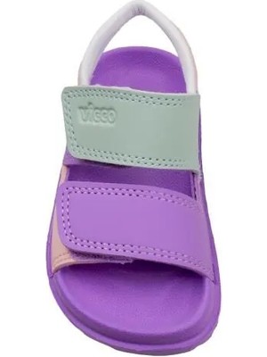 Vicco Krixi Lila Sandalet Hafif P.U Malzeme ile Çocuklar İçin Konforlu Tasarım