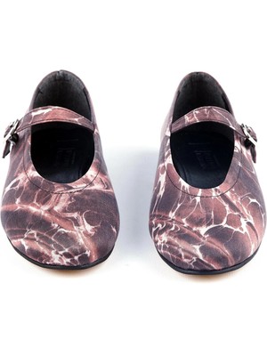 Neptune Marbling Kızıl Toprak Ayakkabı