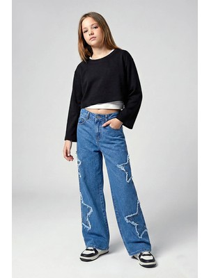 Dmb Kız Çocuk 2'li Bluz 9-14 Yaş Siyah