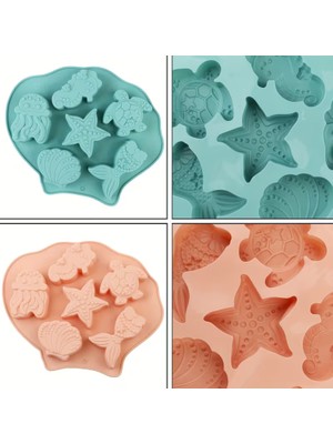 Siliko World Silikon Kek Muffin Sabun Mum Taş Tozu Kalıbı Silikon Kalıp