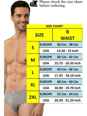 Tezzgelsin Erkek %100 Pamuklu 3'lü Penye Slip Külot