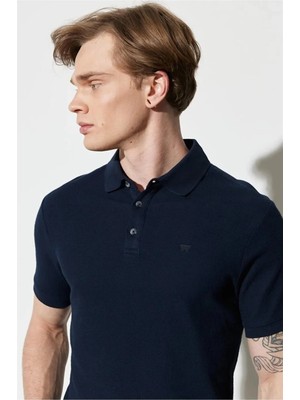 Wrangler Regular Fit Normal Kesim %100 Pamuk Polo Yaka Haki Tişört