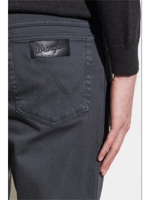 Wrangler Texas Slim Fit Dar Kesim Normal Bel Haki Esnek Pantolon