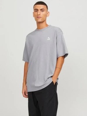 Jack & Jones Regular Fit Gri Erkek T-Shirt 12253435