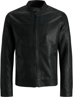 Jack & Jones JJEWARNER JACKET NOOS Siyah Erkek Ceket