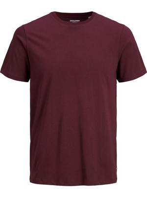 Jack & Jones Bisiklet Yaka Basic Tişört-Organic