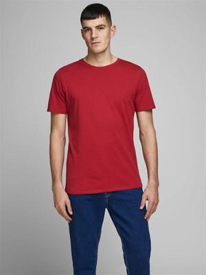 Jack & Jones Bisiklet Yaka Basic Tişört-Organic