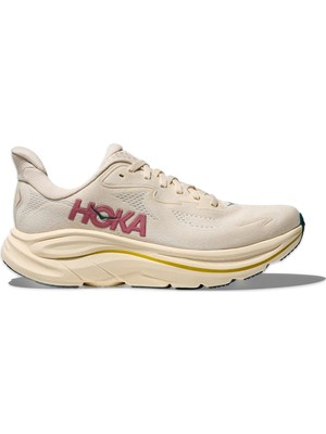 Hoka 1162031 W Clifton 10 Koşu Krem Kadın Spor Ayakkabı