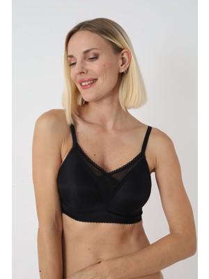 Nivene SİYAH YARIM DOLGULU BALENSİZ MİNİMİZER PUSH UP SÜDYEN