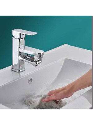 Aydogan's 1080 Derece Dönebilen Robotik Kol Musluk Başlığı - Musluk Uzatma Aparatı Ucu