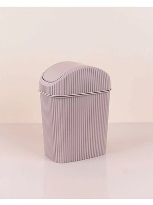 Aydogan's Döner Kapaklı Mini Çöp Kovası 2.5 Lt - Krem