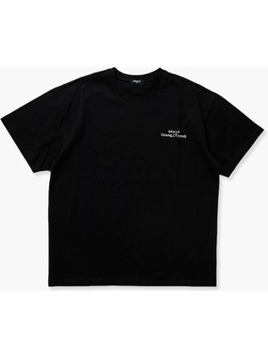 F21 Line Art Detaylı Tişört