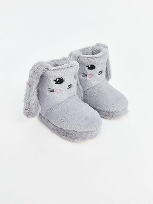 LC Waikiki Tavşan Figürlü Kız Çocuk Pelüş Ev Botu  (W4)