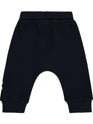 Civil Baby Çizgi Baskılı 6-18 Ay Eşofman Altı - Lacivert 9-12 Ay