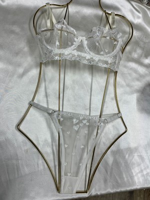 Nivene BEYAZ DANTELLİ BRALET TAKIM