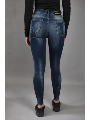 Barmore Skinny Fit Mavi Jean Kadin