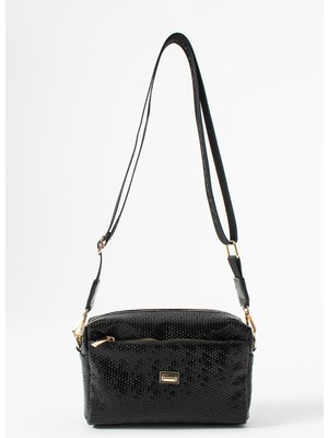 Sanmorris Kadın 3 Gözlü Suni Deri Geniş Askılı Çapraz Çanta