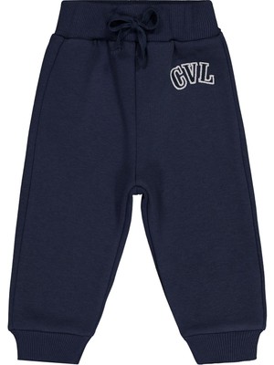 Civil Baby Cvl Nakışlı 6-18 Ay Eşofman Altı - Lacivert 6-9 Ay