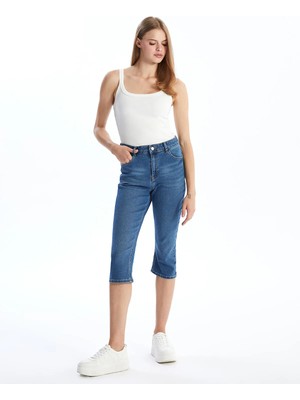 Lc Waikiki Yeni Sezon Dar Fit Kadın Jean Kapri