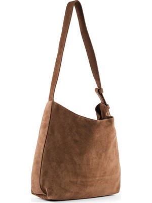 Faik Sönmez Süet Omuz Çantası S26CNT001