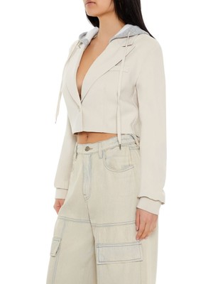 F21 Blazer Crop Ceket