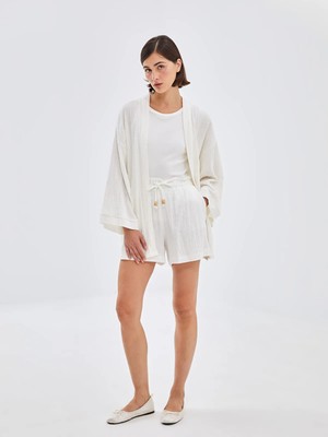 Lc Waikiki Yeni Sezon Kadın Beli Lastikli Düz Şort