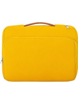 Ecruz BOSS-QC6056 Oxford Su Geçirmez Laptop Macbook Tablet Çantası Sarı Renk