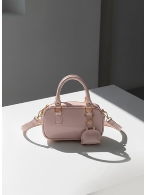 Kadın Çarmlı Pembe El Çantası