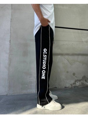 Difransel Jeans Erkek Stoperli Double Face Baggy Eşofman Altı
