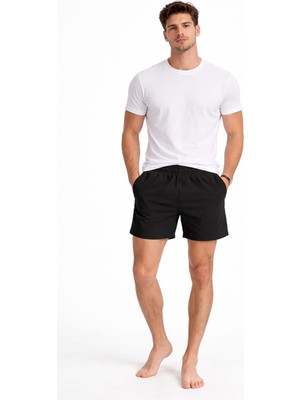 Pemilo Erkek Cepli % 100 Pamuk Şort