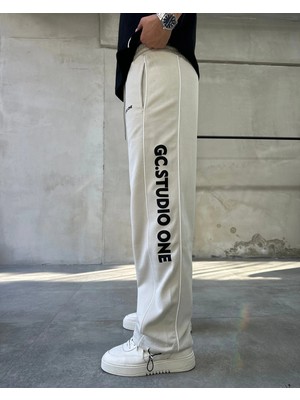 Difransel Jeans Erkek Stoperli Double Face Baggy Eşofman Altı