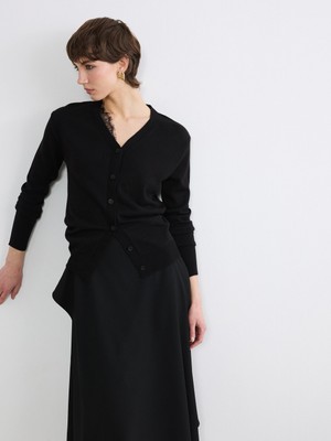 Soulife V Yaka Kadın Triko Hırka