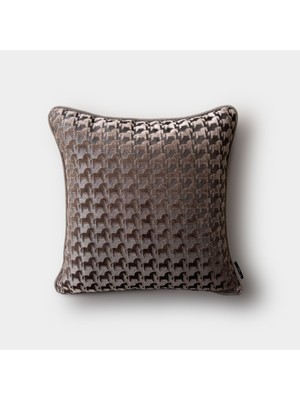 Lidoma Home "troya" At Figürlü Kırlent Kılıfı - 45X45 - Kahve