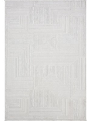 Seyran Gusto Serisi 902 - Beyaz Renk - Modern Zarafet - Salon & Oturma Odası Halısı