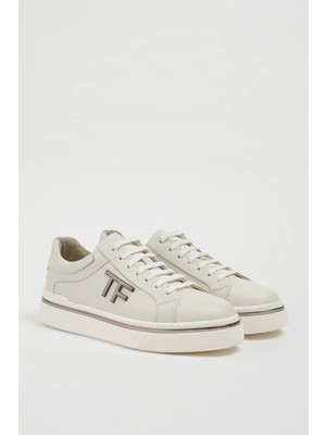 Faruk Balkanas Titanik Model Hakiki Natural Deri Ithal Taban Sneaker Ayakkabı