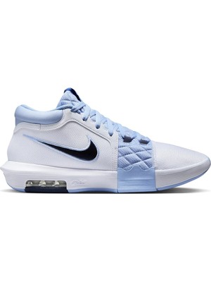 Nike Lebron Witness Vııı Mens Basketball Shoes Erkek Basketbol Ayakkabısı Beyaz Mavi