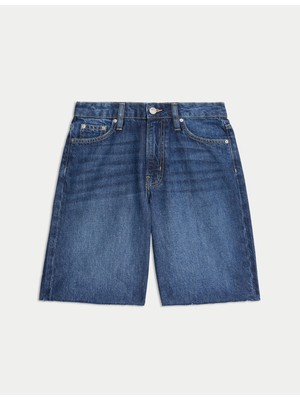 Marks & Spencer Pamuklu Bermuda Şort