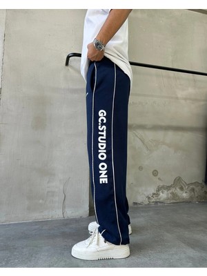 Difransel Jeans Erkek Stoperli Double Face Baggy Eşofman Altı