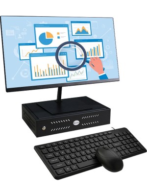 Esonic Esonıc Mk2 I5 4n 16GB Ddr3 120SSD 21.5" Monitörlü Mini Pc Oem Paket