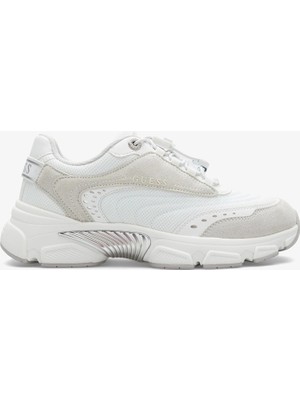 Guess Imeri Kadın Beyaz Sneaker FLPIMEFAB12-WHITE