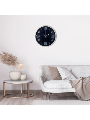 Sylar Krem Standart 36 cm Duvar Saati