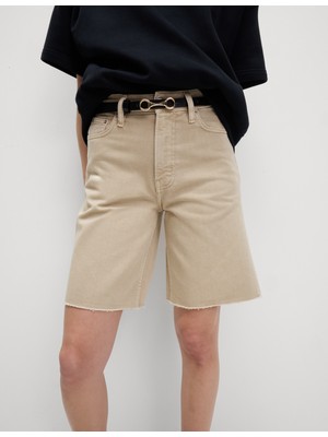 Marks & Spencer Pamuklu Bermuda Şort