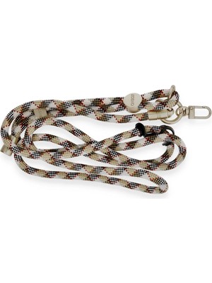 Onegif Je Desenli Boyun Askısı - Kahverengi