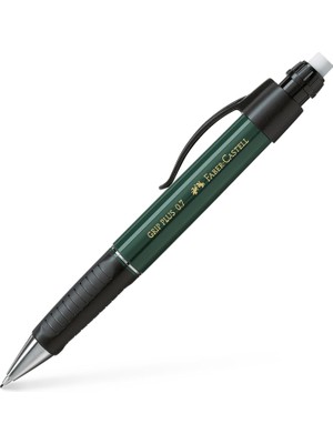 Graf Von Faber-Castell Faber-Castell Versatil Kalem Grip Plus, Uç Kalınlığı: 0,7 Mm, Gövde Rengi: Yeşil Metalik